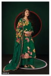 Leida 2040 By Ganga Silk Crape Printed Dress Material Wholesale Market In Surat